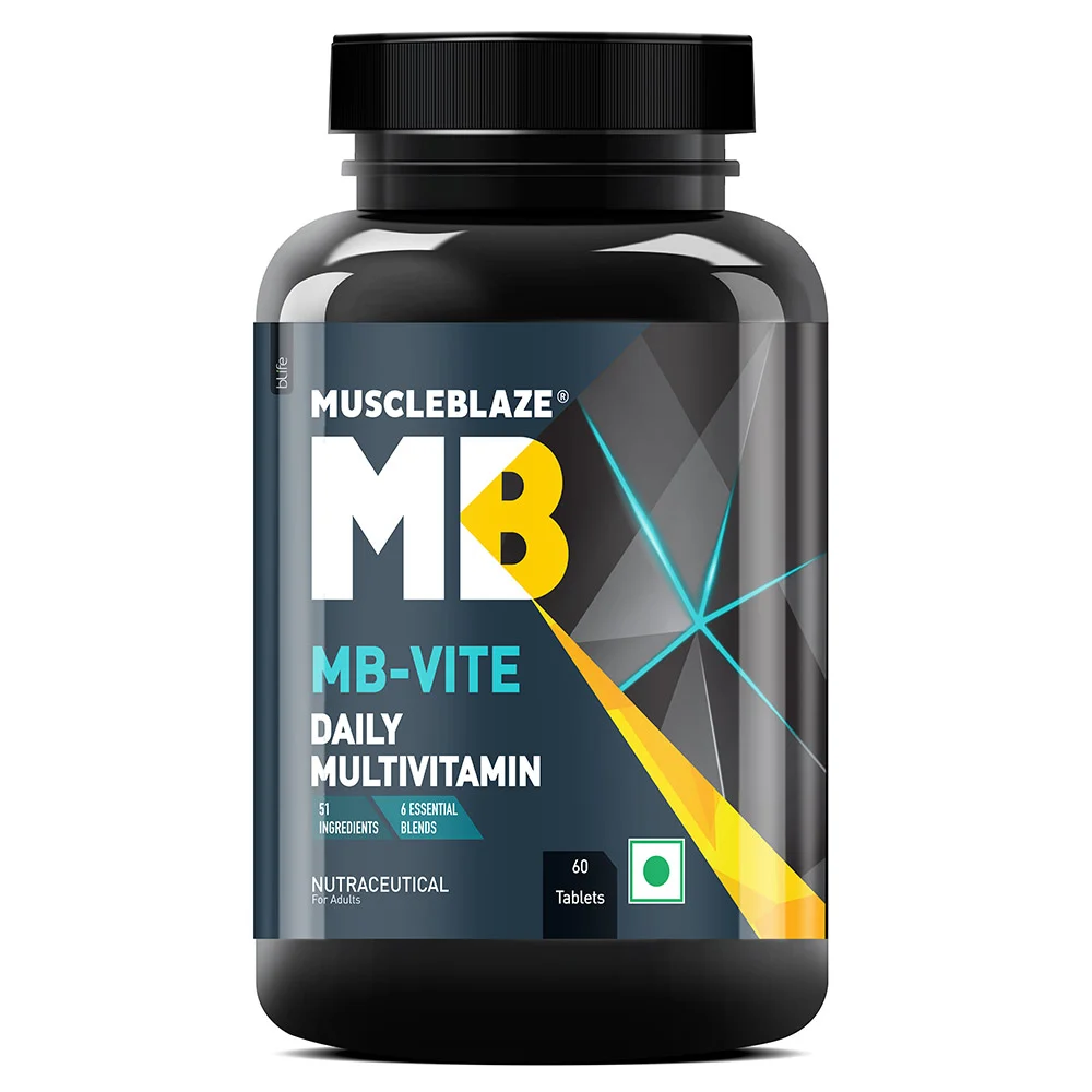 MuscleBlaze Multivitamin 60Tab 